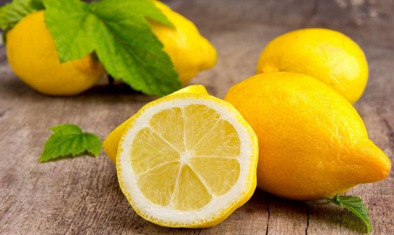 Lemon treats osteochondrosis