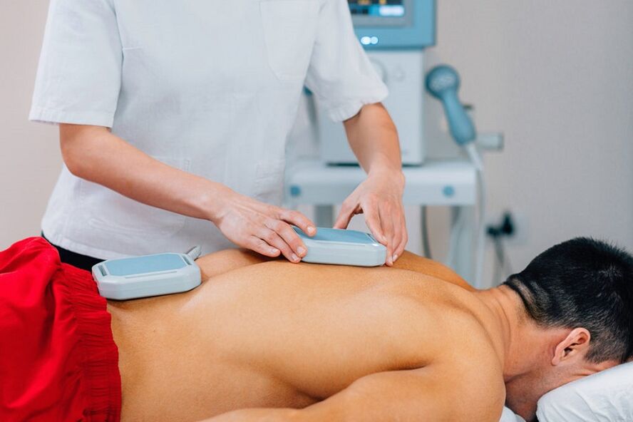 Physical therapy for thoracic osteochondrosis