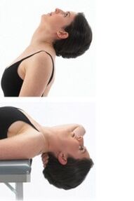 Neck gymnastics for the treatment of osteochondrosis